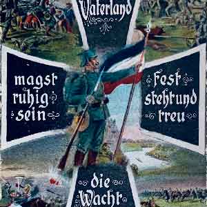 Carte postale militaria WW1