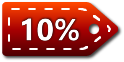 ticket promotion 10% commande carte postale