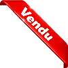 badge rouge carte postale vendu 