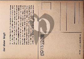 Verso carte postale Der Adler