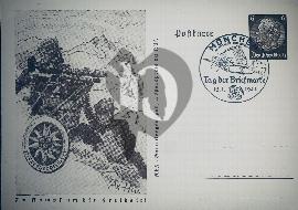 Recto carte postale ancienne Insigne de guide de montagne de l'armée de la Reichswehr et des troupes de montagne de la Wehrmacht