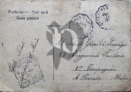 Verso carte postale ancienne