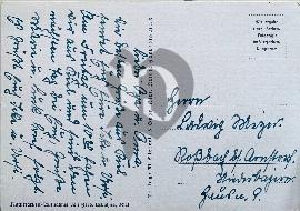 Verso carte postale ancienne